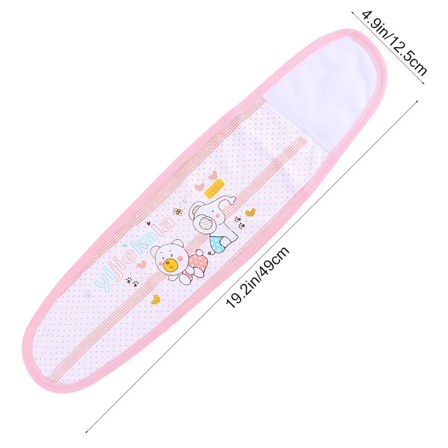 EXCEART 4pcs Baby Umbilical Hernia Belt Baby Belly Button Cord Band Infant Belly Wrap Adjustable Navel Belly Band - Image 6